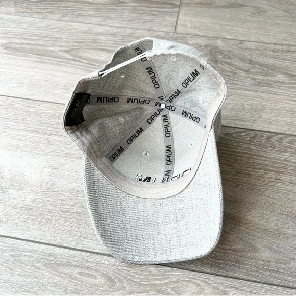 OPIUM Grey Wool Blend  Cap Hat - Picture 6 of 8